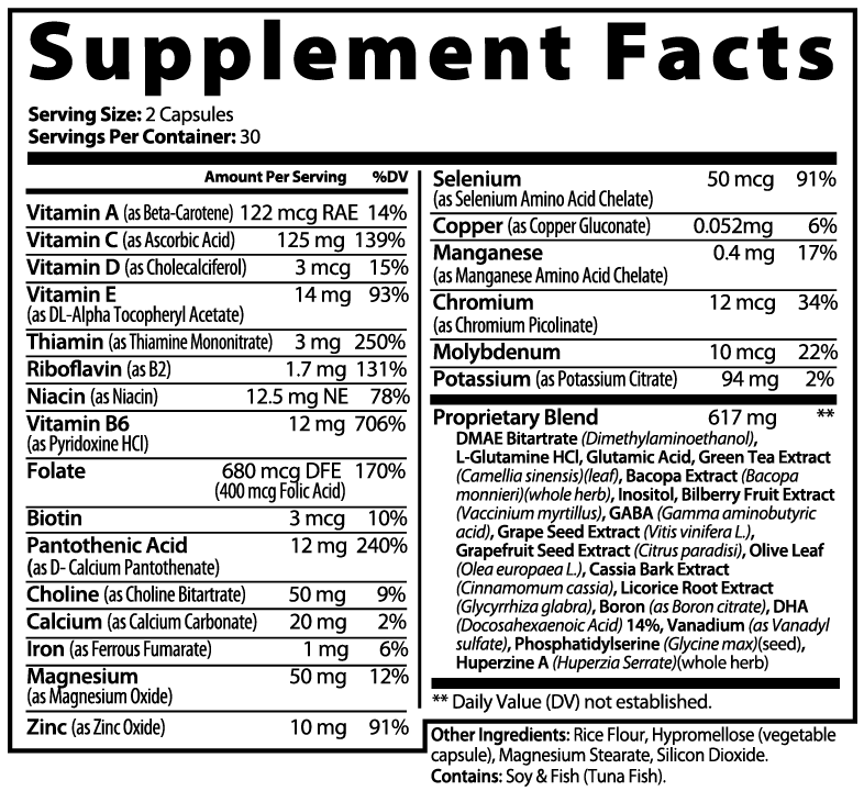 Nootropic Brain + Focus